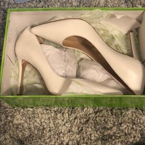 Sam Edelman Cream Heels